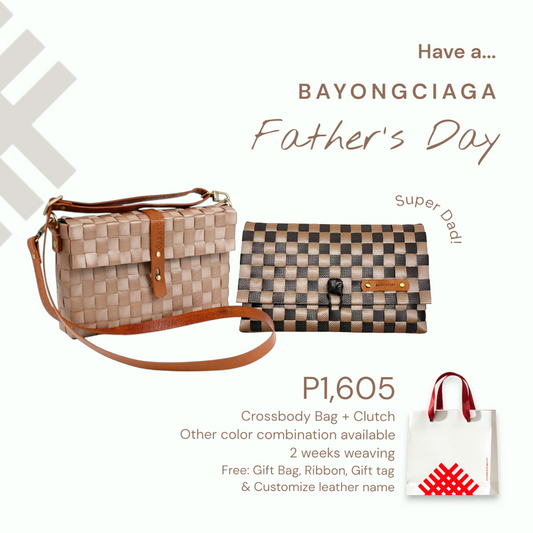 Father's day Bundle - 1 (Crossbody Bag + Pouch)