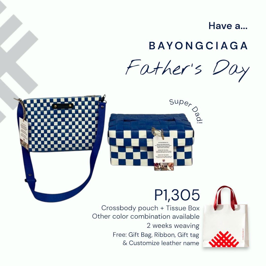 Father's day Bundle - 4 (Crossbody Bag + Tissue Box)