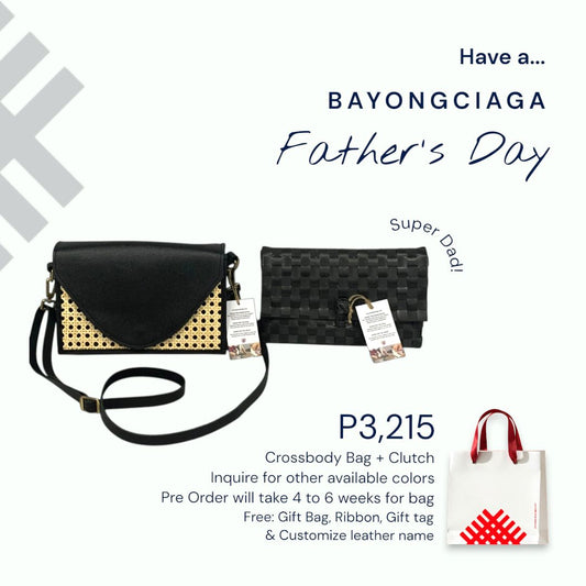 Father's day Bundle - 5 (Solihiya Crossbody Bag + Clutch)
