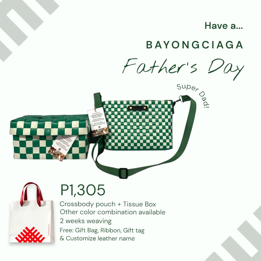 Father's day Bundle - 6 (Crossbody Bag + Tissue Box)