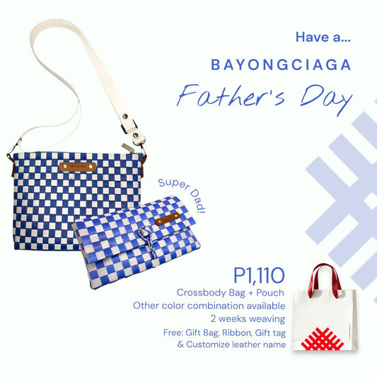 Father's day Bundle - 8 (Crossbody bag  + Pouch)